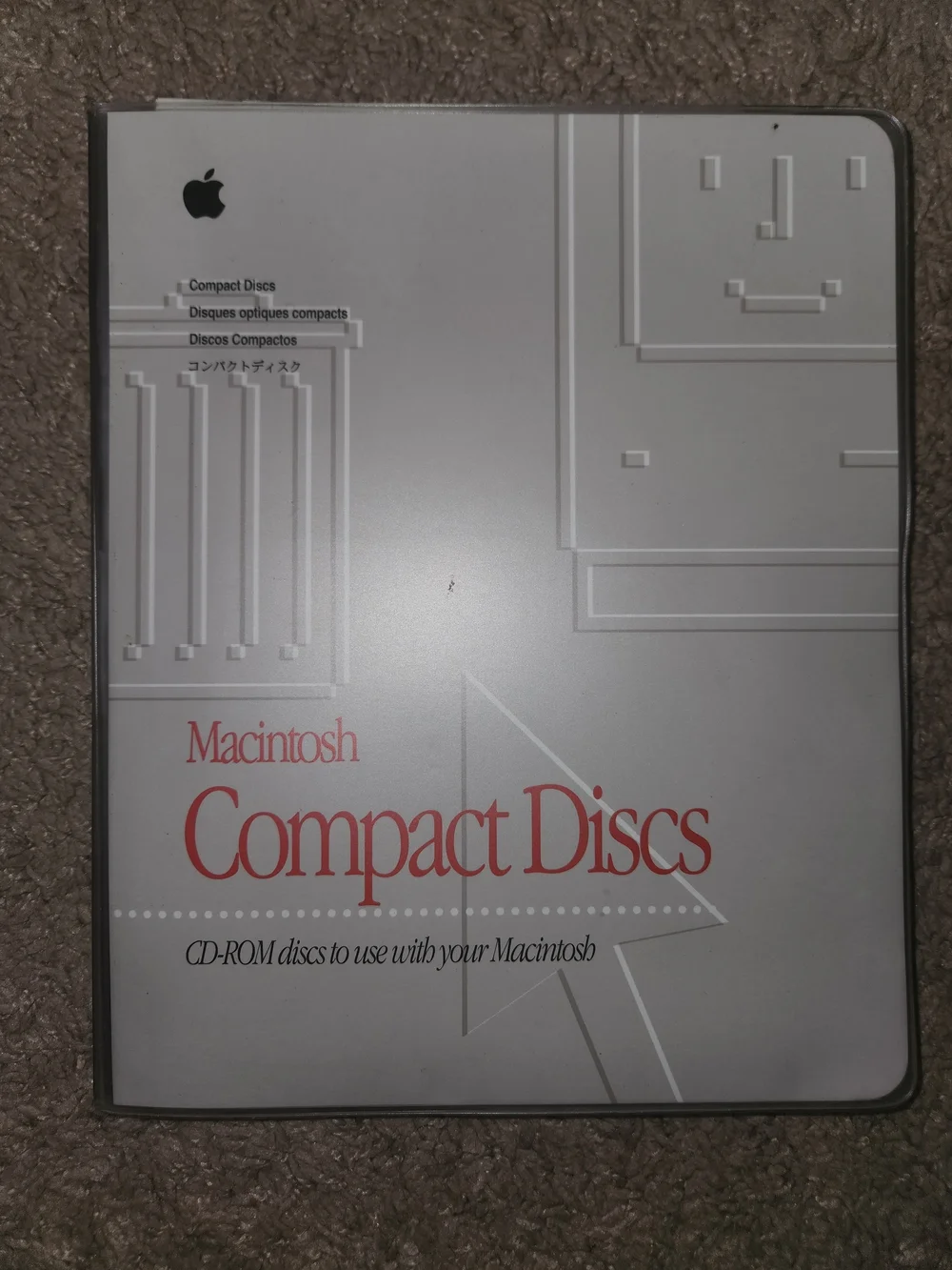 Vintage 1994 Apple Macintosh Performa CD Case Software Disc Lot